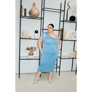 NWT Hilary Macmillan One Shoulder Bodycon SS25